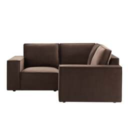 DUSK Brooklyn Small Corner Sofa - Cappuccino - thumbnail 5