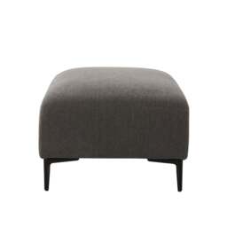 DUSK Malibu Pouffe - Chenille Ash Grey - thumbnail 5