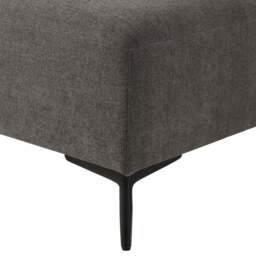 DUSK Malibu Pouffe - Chenille Ash Grey - thumbnail 6