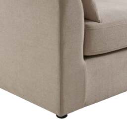 DUSK Miami Right Hand Large L-Shape Sofa - Chenille Oatmeal - thumbnail 9