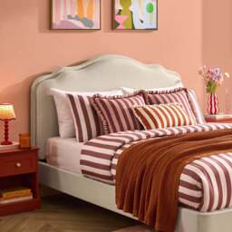 DUSK Wiltshire Bed Frame - Cream Linen - Double - thumbnail 6