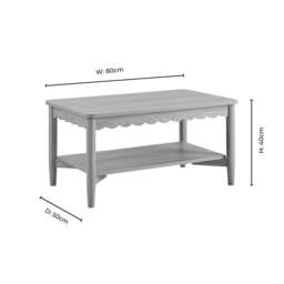 DUSK Betty Coffee Table - Taupe - thumbnail 7