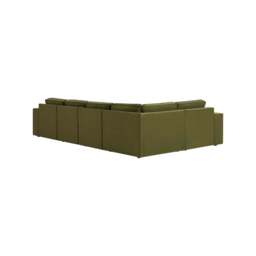 DUSK Brooklyn Large Left Hand L-Shape Sofa  - Muted Moss - thumbnail 6