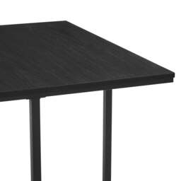 DUSK Polly Space Saving Dining Table and Chairs - Black - thumbnail 5