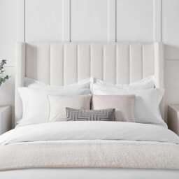 DUSK Madison Bouclé Ottoman Storage Bed - Off White - Super King - thumbnail 7