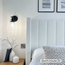 DUSK Madison Bouclé Ottoman Storage Bed - Off White - Super King - thumbnail 5
