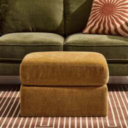 DUSK Small Seville Compact Pouffe - Golden Haze - thumbnail 2