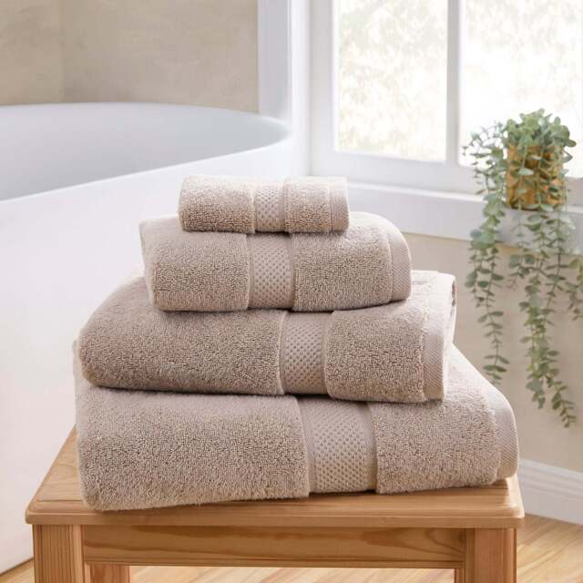 DUSK Rhodes Cotton Towel Collection - Natural - Face Cloth - image 1