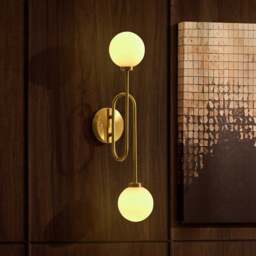 DUSK Rowan Rechargeable Wall light - Gold - thumbnail 2