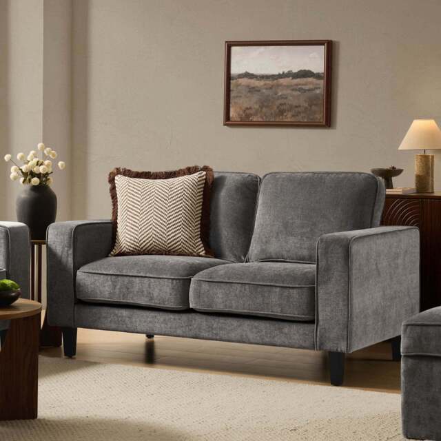 DUSK Soho 2 Seater Sofa - Grey - image 1