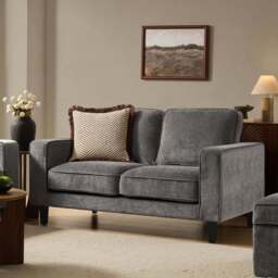 DUSK Soho 2 Seater Sofa - Grey - thumbnail 1
