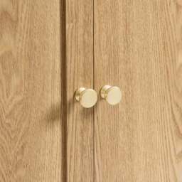 DUSK Ruby 2 Door Sideboard - Light Wood - thumbnail 6