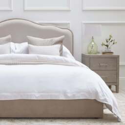 DUSK Wiltshire Ottoman Storage Bed - Stone - Double - thumbnail 3