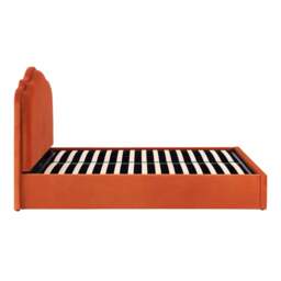DUSK Wiltshire Ottoman Storage Bed - Bright Orange - Double - thumbnail 9