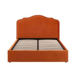 DUSK Wiltshire Ottoman Storage Bed - Bright Orange - Double - thumbnail 8