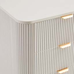 DUSK Hattie 5 Drawer Chest - Warm White - thumbnail 5