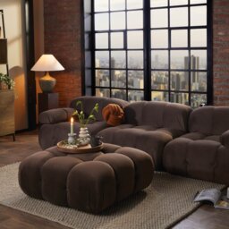 DUSK Bondi Pouffe - Cappuccino - thumbnail 4