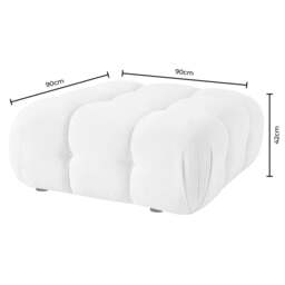 DUSK Bondi Pouffe - Cappuccino - thumbnail 9