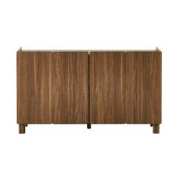 DUSK Avalon 4 Door Sideboard - Medium Wood - thumbnail 5