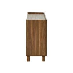 DUSK Avalon 4 Door Sideboard - Medium Wood - thumbnail 6