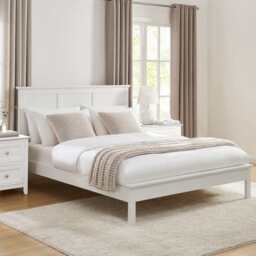 DUSK Salcombe Bed Frame - White - Single - thumbnail 7