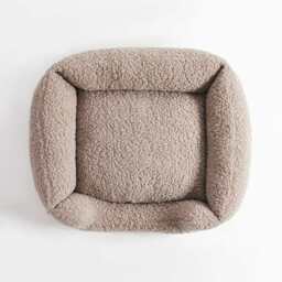 DUSK Teddy Basket Dog Bed - Taupe - Medium - thumbnail 9