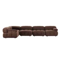 DUSK Bondi Large Left Hand L Shape Sofa - Cappuccino - thumbnail 4