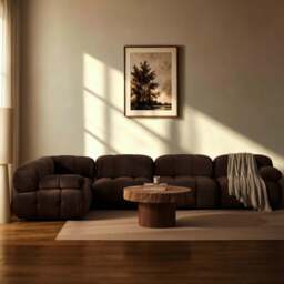 DUSK Bondi Large Left Hand L Shape Sofa - Cappuccino - thumbnail 2