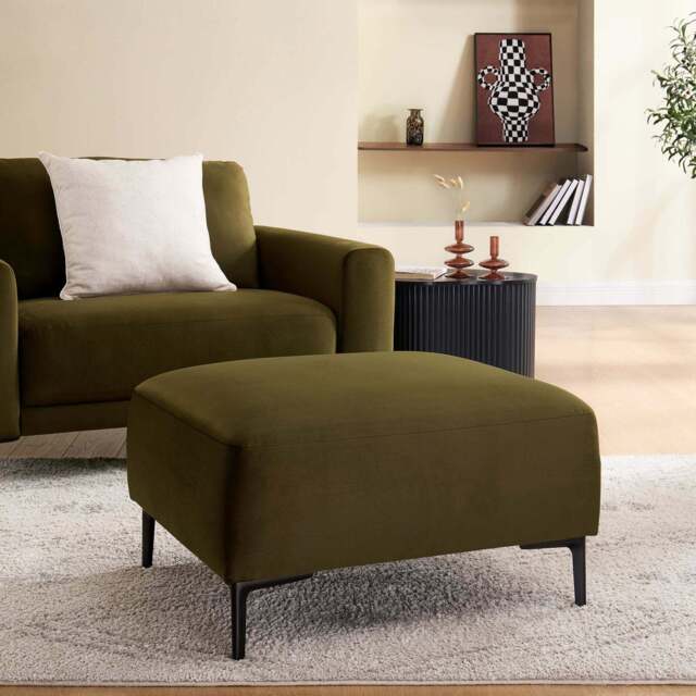DUSK Malibu Pouffe - Rich Green - image 1