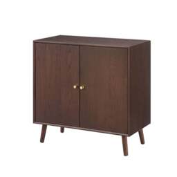 DUSK Heidi Oak 2 Door Sideboard - Walnut - thumbnail 5