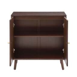DUSK Heidi Oak 2 Door Sideboard - Walnut - thumbnail 4