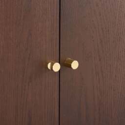 DUSK Heidi Oak 2 Door Sideboard - Walnut - thumbnail 8