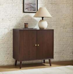 DUSK Heidi Oak 2 Door Sideboard - Walnut