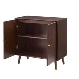 DUSK Heidi Oak 2 Door Sideboard - Walnut - thumbnail 6