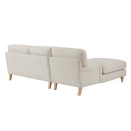 DUSK Hampshire Left Hand Chaise Sofa - Beige - thumbnail 4