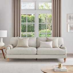 DUSK Hampshire 3 Seater Sofa - Beige - thumbnail 7