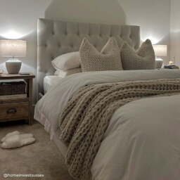 DUSK Montreal Throw - Natural Knitted Yarn - thumbnail 3