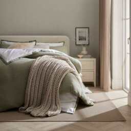 DUSK Montreal Throw - Natural Knitted Yarn - thumbnail 4