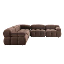 DUSK Bondi Large Left Hand Corner Sofa - Cappuccino - thumbnail 5