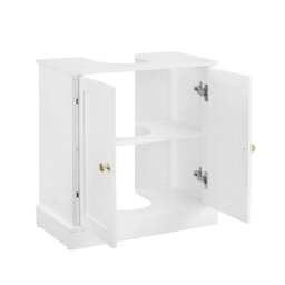 DUSK Ruby Under Sink Bathroom Cabinet - White - thumbnail 6