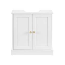 DUSK Ruby Under Sink Bathroom Cabinet - White - thumbnail 3