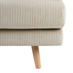 DUSK Sweden Pouffe - Rib Ecru - thumbnail 5