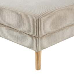 DUSK Sweden Pouffe - Rib Ecru - thumbnail 4
