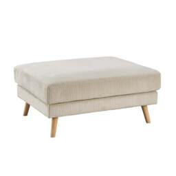 DUSK Sweden Pouffe - Rib Ecru - thumbnail 3