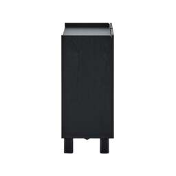 DUSK Avalon 2 Door Sideboard - Black Wood Effect - thumbnail 9