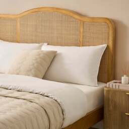 DUSK Annecy Rattan Bed Frame - Natural - Double - thumbnail 6