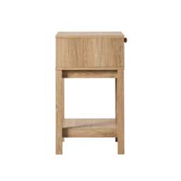 DUSK Carmen Rattan Nightstand - Light Wood - thumbnail 6