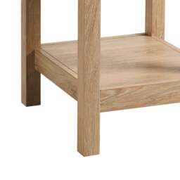 DUSK Carmen Rattan Nightstand - Light Wood - thumbnail 8