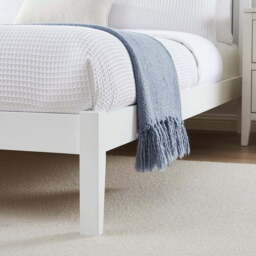 DUSK Dartmouth Bed Frame - White - King Size - thumbnail 6