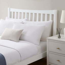DUSK Dartmouth Bed Frame - White - King Size - thumbnail 4